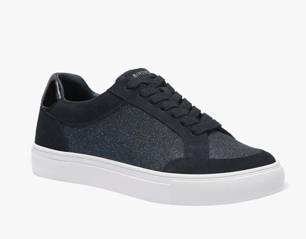 NWOT Birdies The Cardinal in Navy Shimmer Lace Up size 9